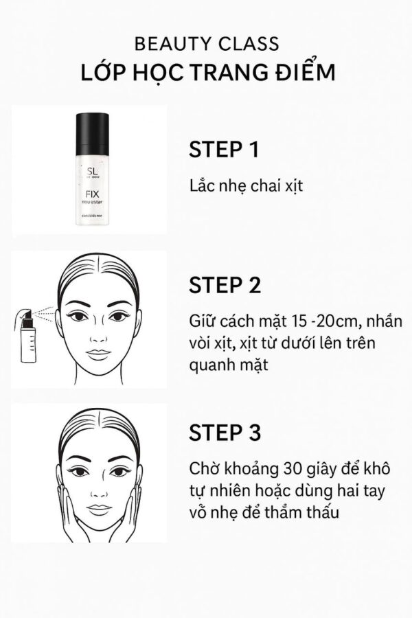 XỊT KHÓA TRANG ĐIỂM DSM – BÍ QUYẾT GIỮ LỚP MAKEUP CHUẨN ĐẸP SUỐT NGÀY DÀI!