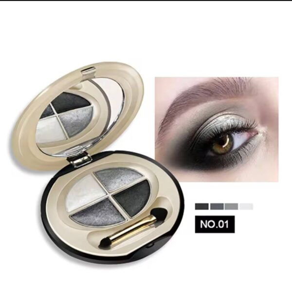 Bảng phấn mắt DSM với 4 tông màu quyến rũ,sang trọng,tỏa sáng ánh nhũ lâp lánh,lâu trôi 8,5gr Chưa có đánh giá