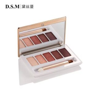 Bảng phấn mắt 5 màu DSM đa sắc ánh kim,mịn như nhung lấp lánh,lâu trôi 90g