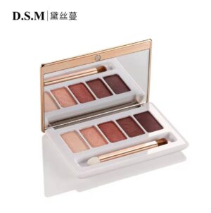 Bảng phấn mắt 5 màu DSM đa sắc ánh kim,mịn như nhung lấp lánh,lâu trôi 90g