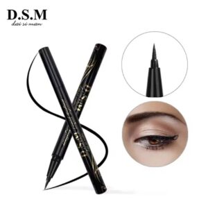 Bút kẻ mắt DSM màu đen dạng lỏng,chống thấm nước,chống mồ hôi, lâu trôi và không nhòe 1.8ml