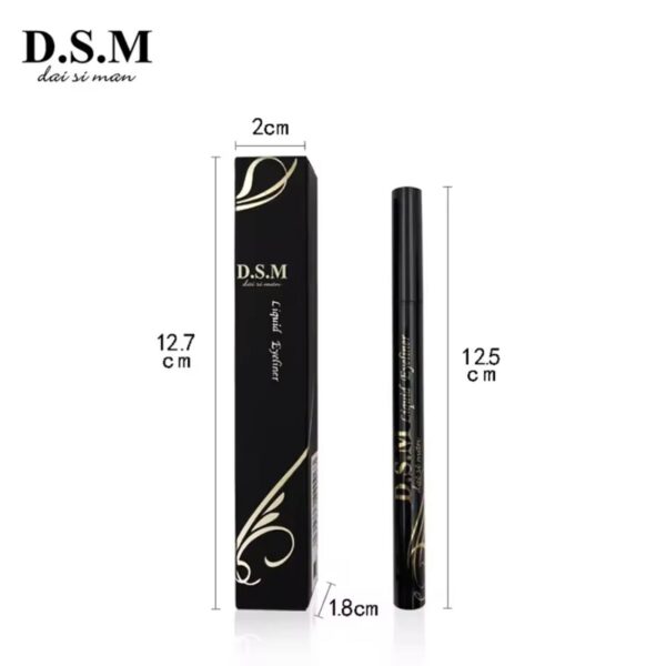 Bút kẻ mắt DSM màu đen dạng lỏng,chống thấm nước,chống mồ hôi, lâu trôi và không nhòe 1.8ml