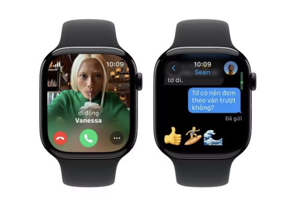 Đồng hồ Apple Watch Seri 10 46mm (GPS) viền nhôm,dây cao su